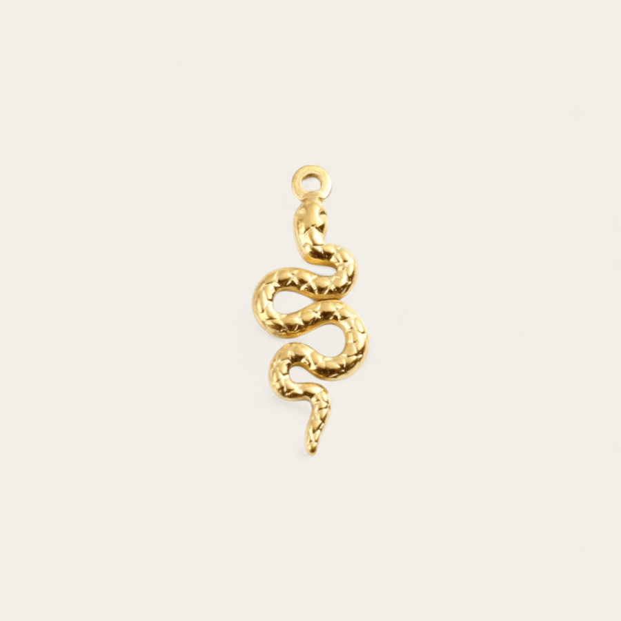 SNAKE CHARM - GOLD - RebelSoulHatx