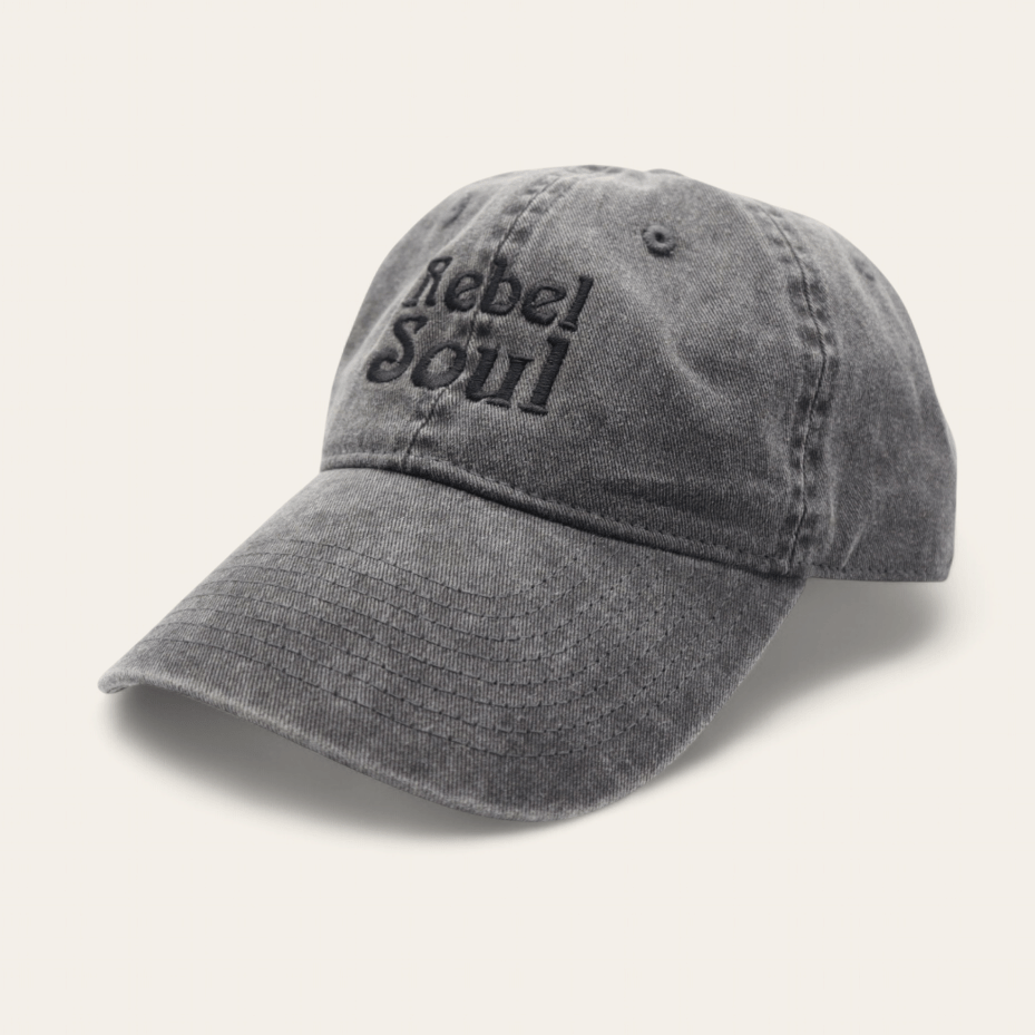 Casquette Coton Noire - RebelSoulHatx