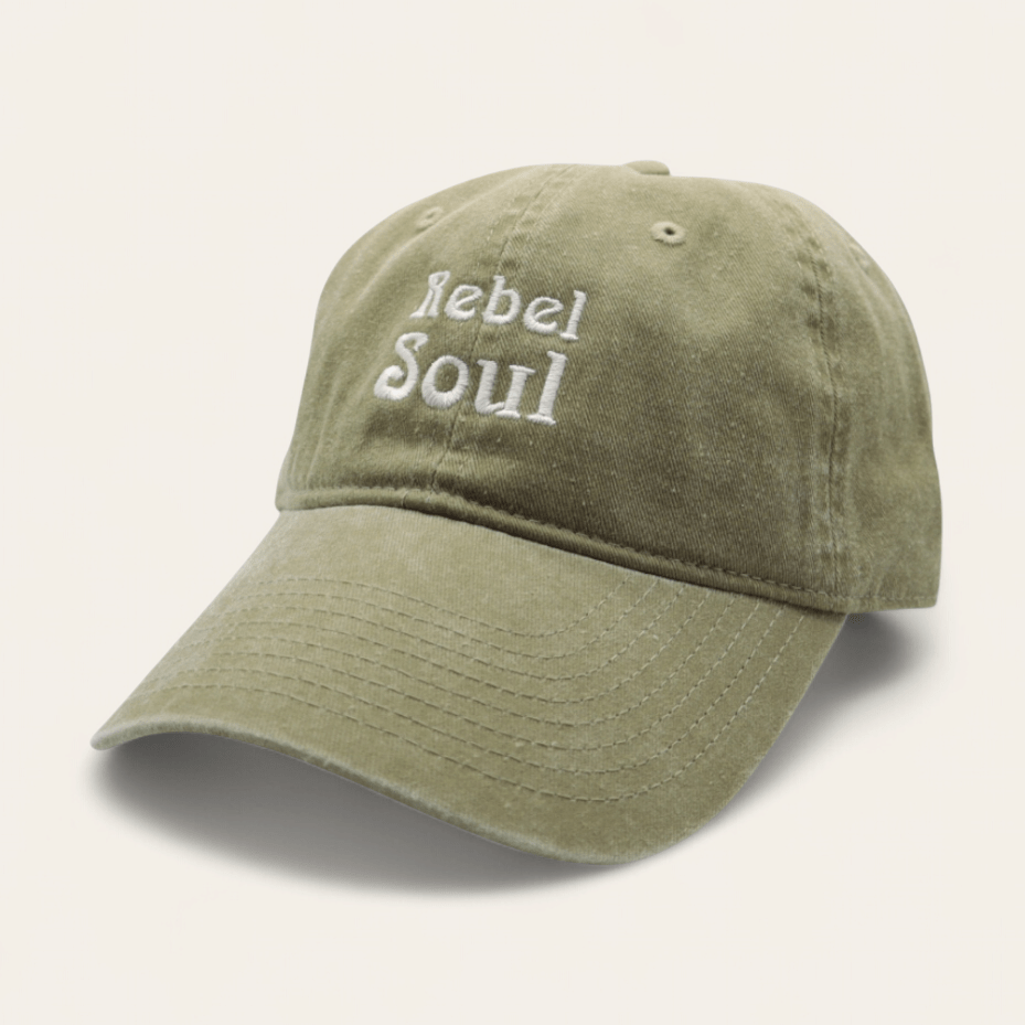 Casquette Coton kaki - RebelSoulHatx