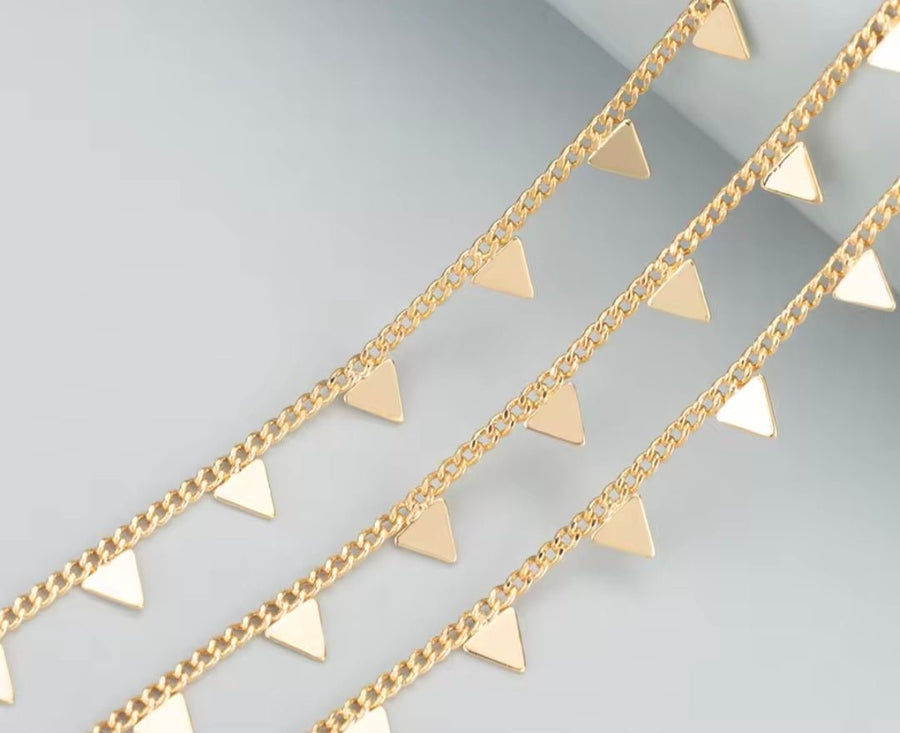 TRINITY CHAIN - GOLD - RebelSoulHatx