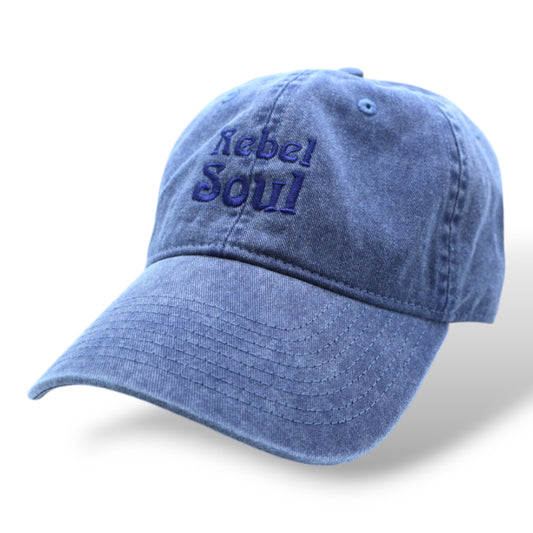 Casquette Coton Navy - RebelSoulHatx