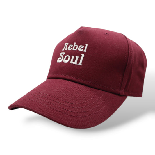 Casquette Coton Wine red - RebelSoulHatx