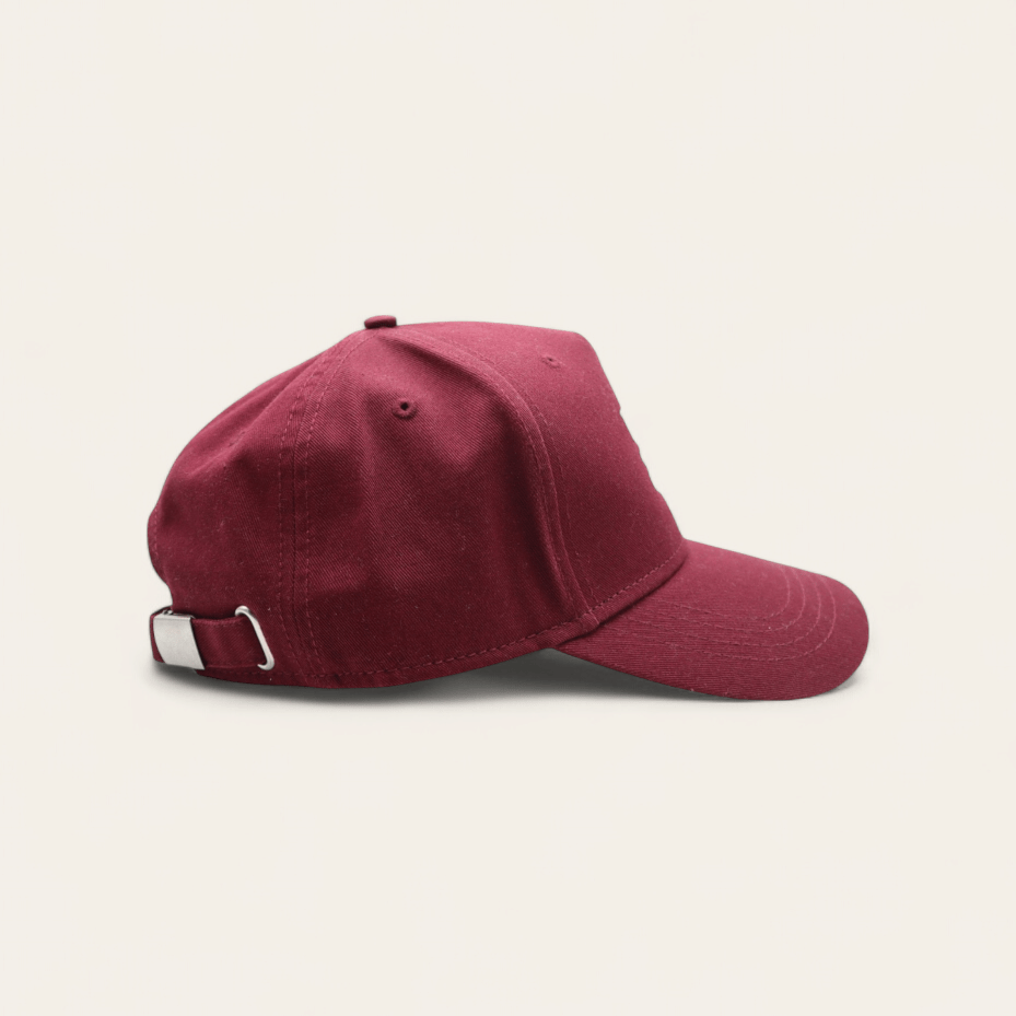 Casquette Coton Wine red - RebelSoulHatx