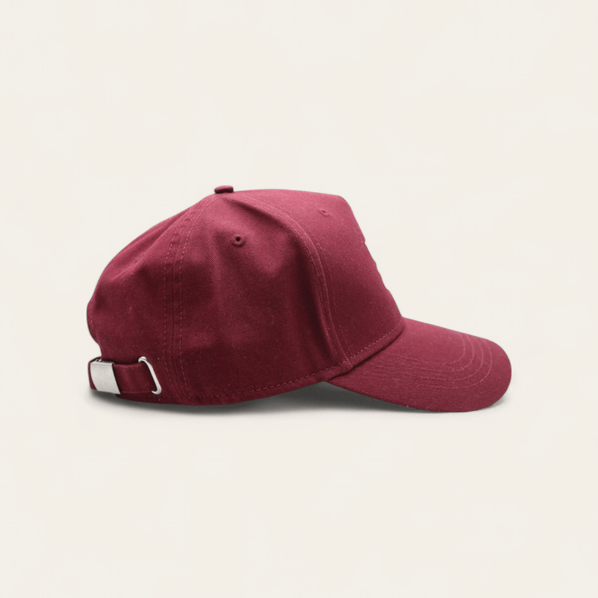 Casquette Coton Wine red - RebelSoulHatx