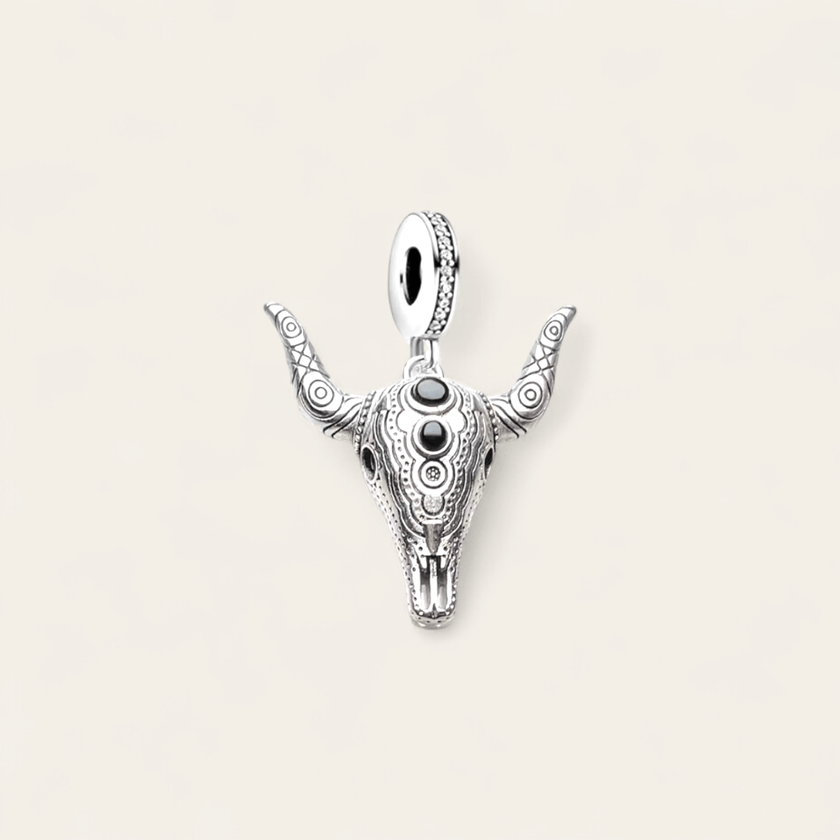 LONGHORN CHARM - RebelSoulHatx
