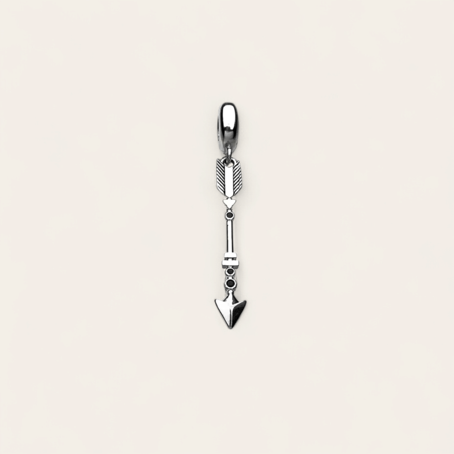 ARROW CHARM - SILVER - RebelSoulHatx
