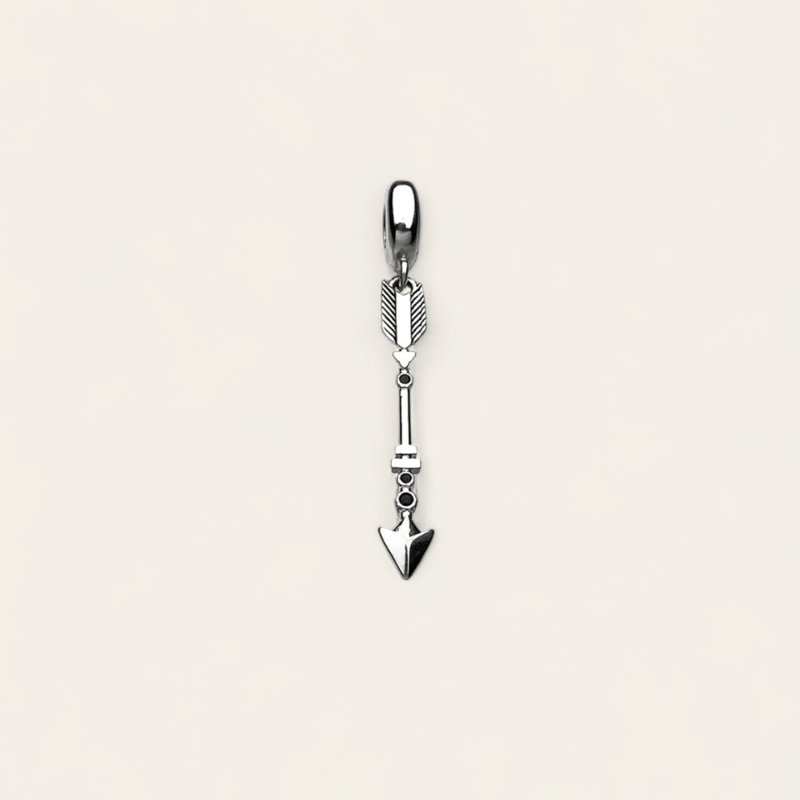 ARROW CHARM - SILVER - RebelSoulHatx