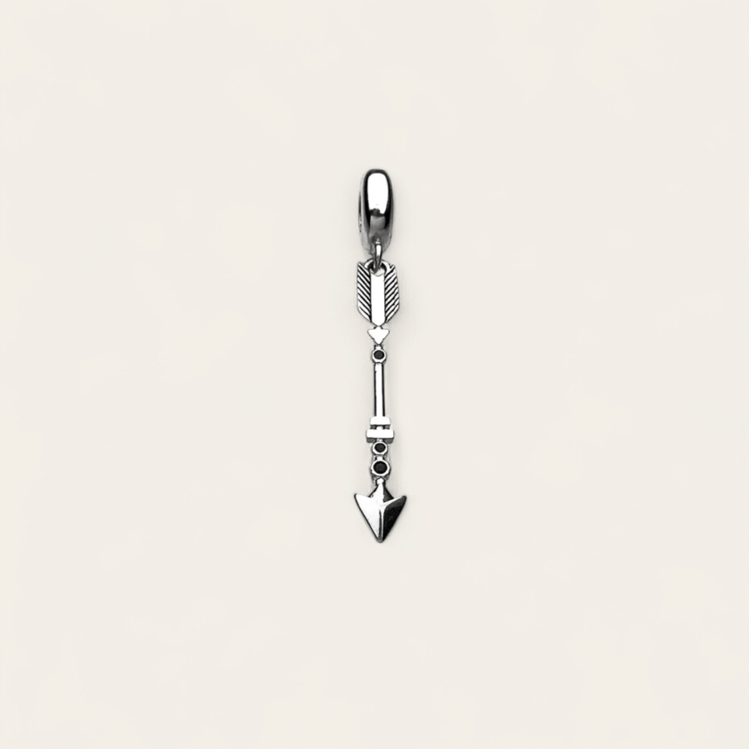 ARROW CHARM - SILVER - RebelSoulHatx