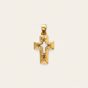 CROSS CHARM - GOLD