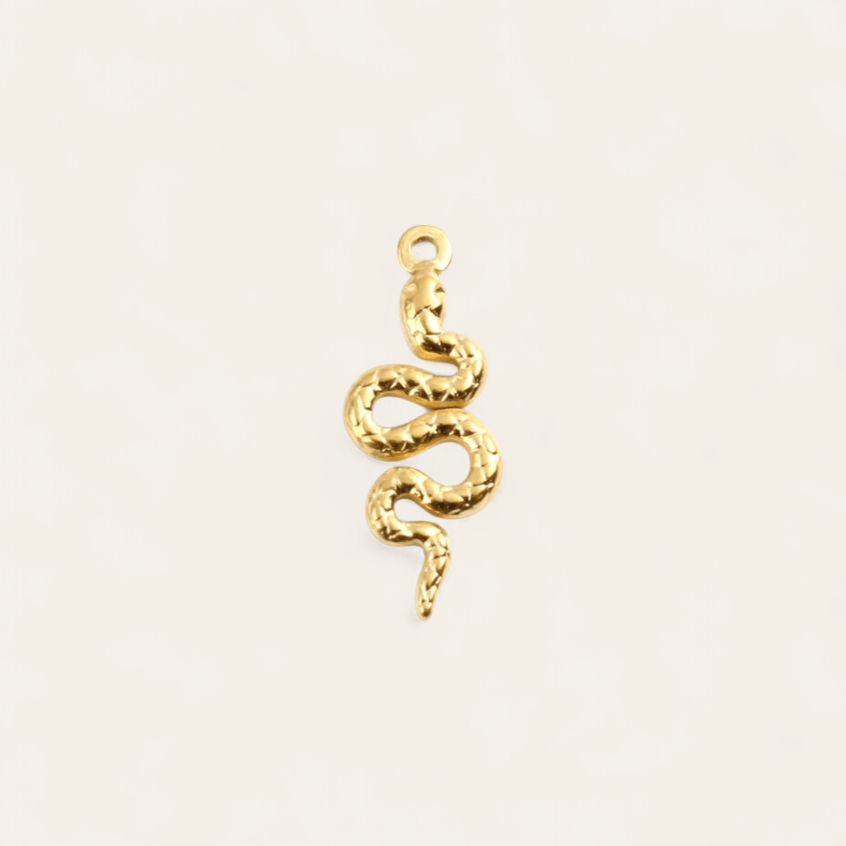 SNAKE CHARM - GOLD - RebelSoulHatx