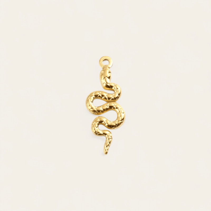 SNAKE CHARM - GOLD - RebelSoulHatx