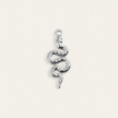 SNAKE CHARM - SILVER - RebelSoulHatx