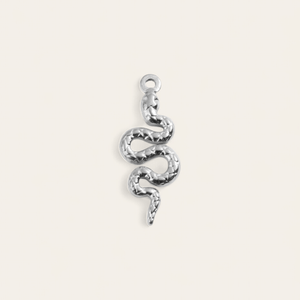 SNAKE CHARM - SILVER