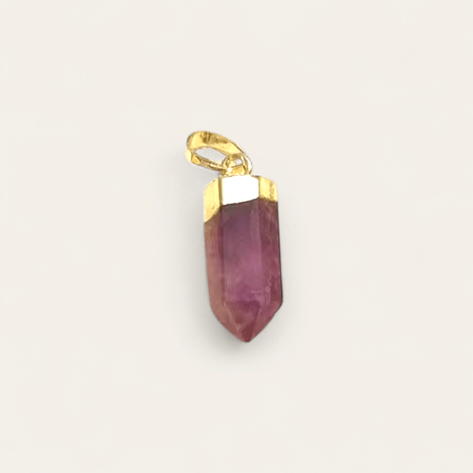 AMETHYST CHARM - RebelSoulHatx