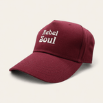 Casquette Coton Wine red - RebelSoulHatx