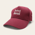 Casquette Coton Wine red - RebelSoulHatx