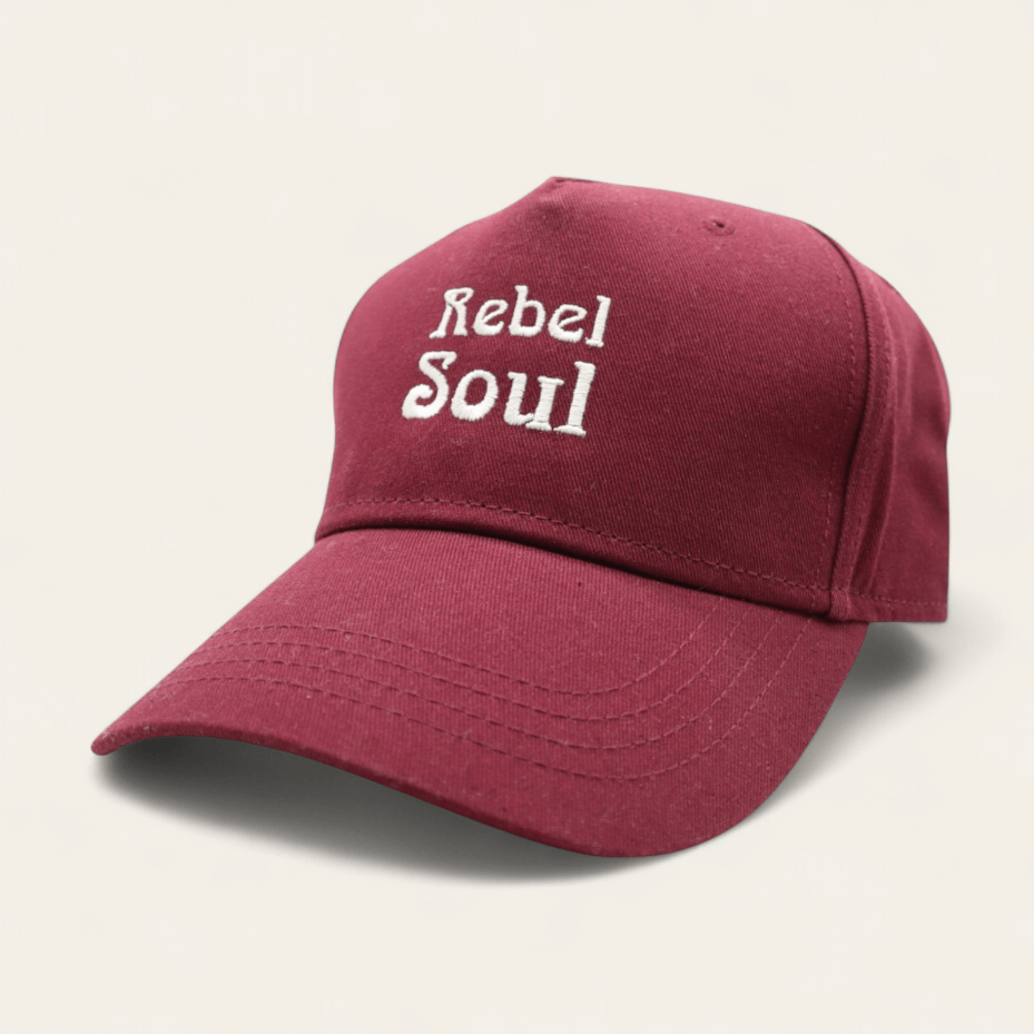 Casquette Coton Wine red - RebelSoulHatx