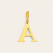 LETTER CHARM - GOLD - SILVER