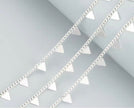 TRINITY CHAIN - SILVER - RebelSoulHatx
