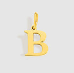 LETTER CHARM - GOLD - SILVER