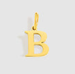 LETTER CHARM - GOLD - SILVER