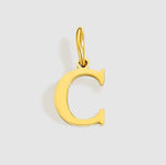 LETTER CHARM - GOLD - SILVER - RebelSoulHatx
