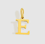 LETTER CHARM - GOLD - SILVER