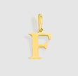 LETTER CHARM - GOLD - SILVER