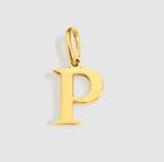LETTER CHARM - GOLD - SILVER
