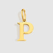 LETTER CHARM - GOLD - SILVER