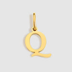 LETTER CHARM - GOLD - SILVER