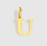LETTER CHARM - GOLD - SILVER - RebelSoulHatx