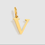 LETTER CHARM - GOLD - SILVER