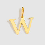 LETTER CHARM - GOLD - SILVER - RebelSoulHatx