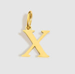 LETTER CHARM - GOLD - SILVER
