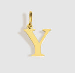 LETTER CHARM - GOLD - SILVER - RebelSoulHatx