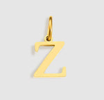 LETTER CHARM - GOLD - SILVER