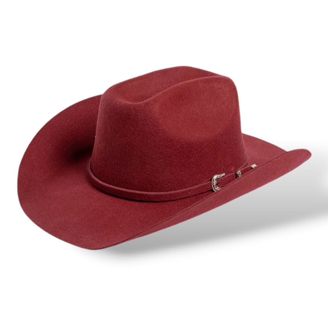 JESSE WESTERN - WINE RED - RebelSoulHatx